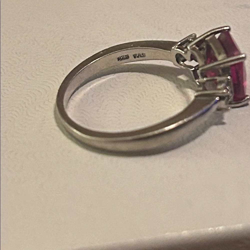 Ruby Cushion-Cut Statement Ring - image 5